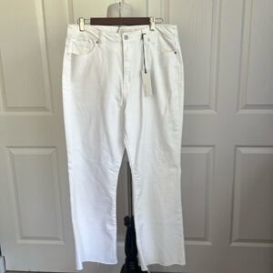 NWT Habitual Hadley High Rise White Denim Jeans Womens Sz 12 / 31
